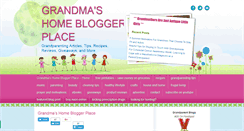 Desktop Screenshot of grandmahomebloggers.com